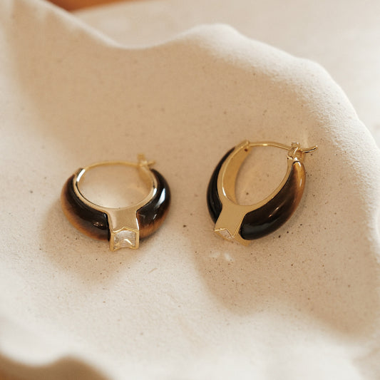 「Halo」Hoop Earrings