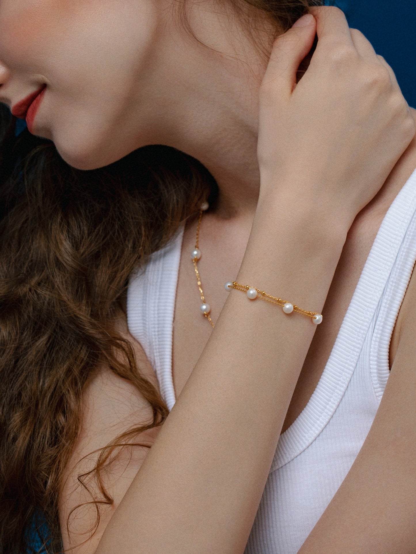 「Perfect Pearl」Freshwater Pearl Grace Bracelet