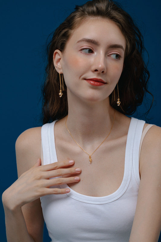 「Aria」Threader Earrings