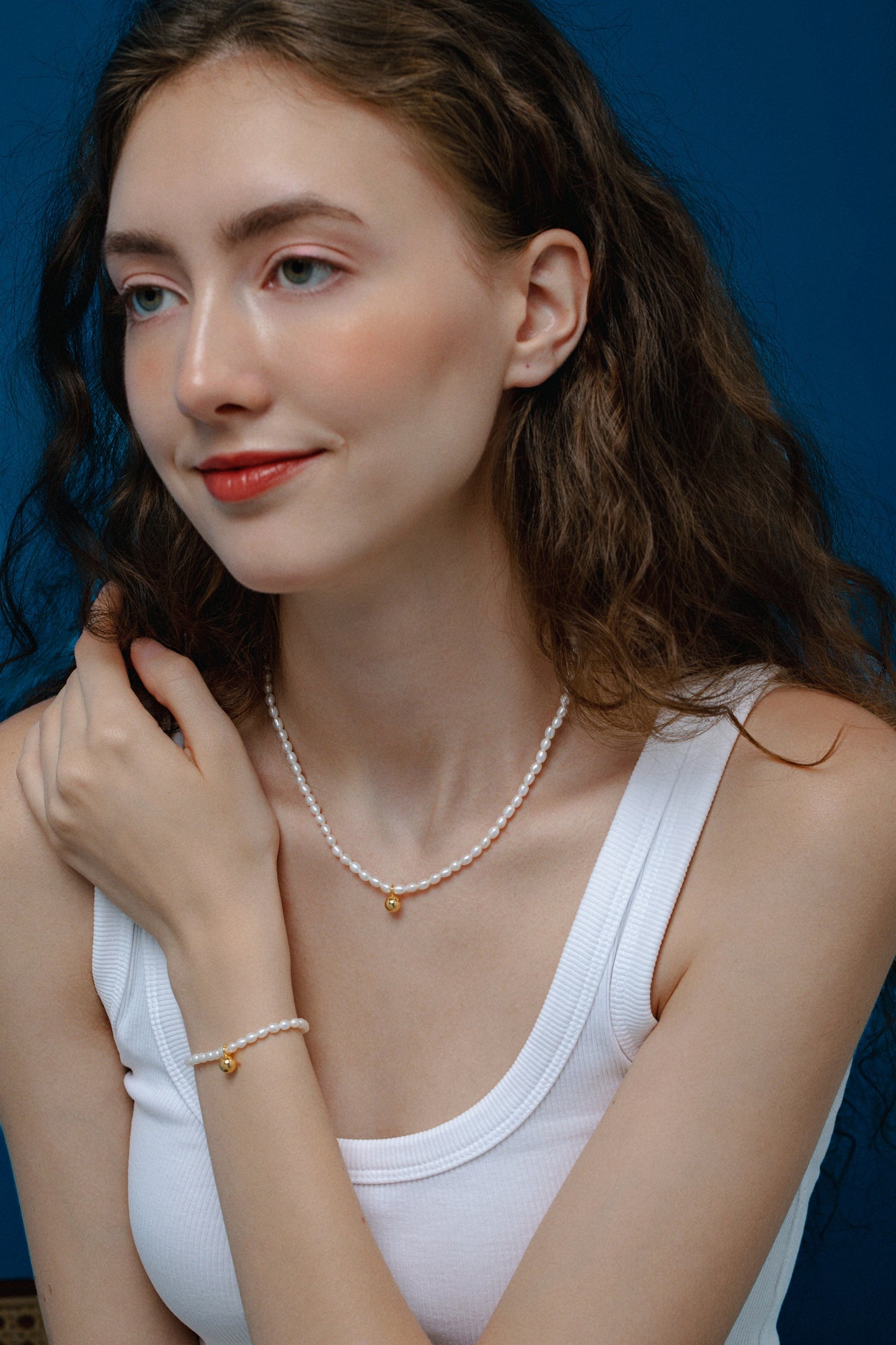 「Celestia」Freshwater Pearl Bracelet