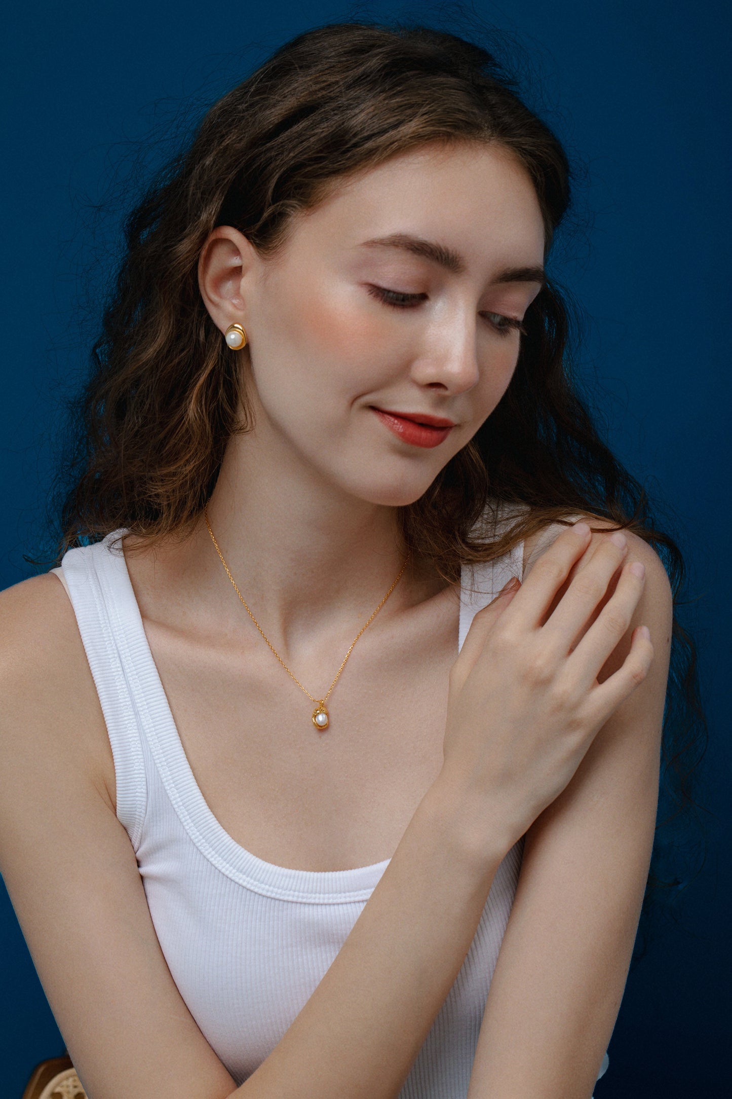 「Elysian」Freshwater Pearl Necklace