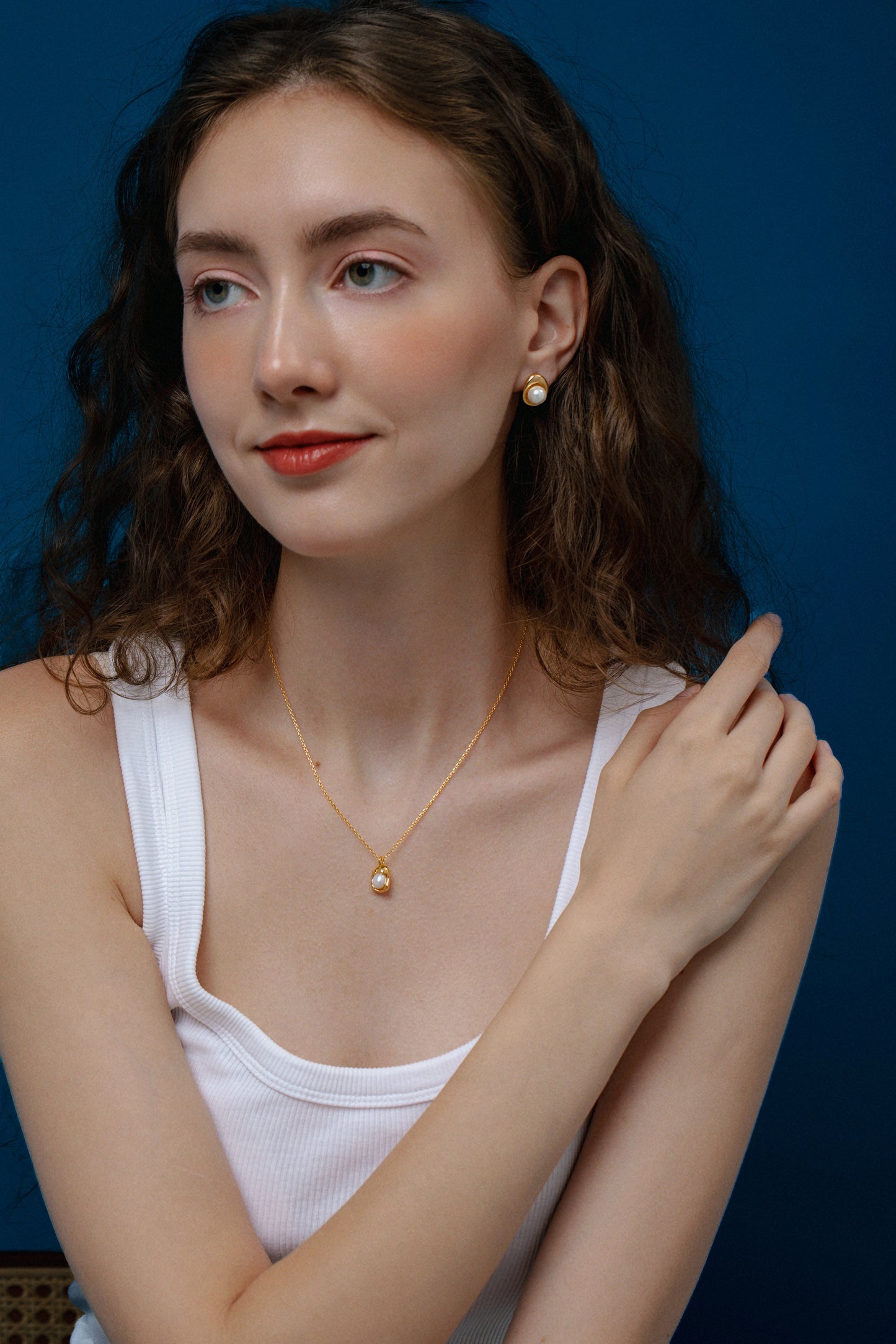 「Elysian」Freshwater Pearl Necklace