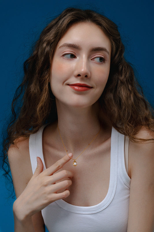 「Elysian」Freshwater Pearl Necklace