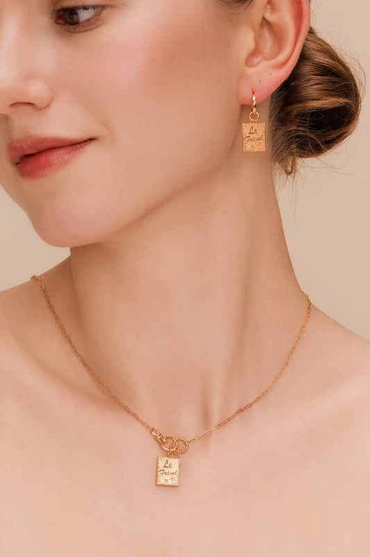 「Le Frioul」Pendant Earrings