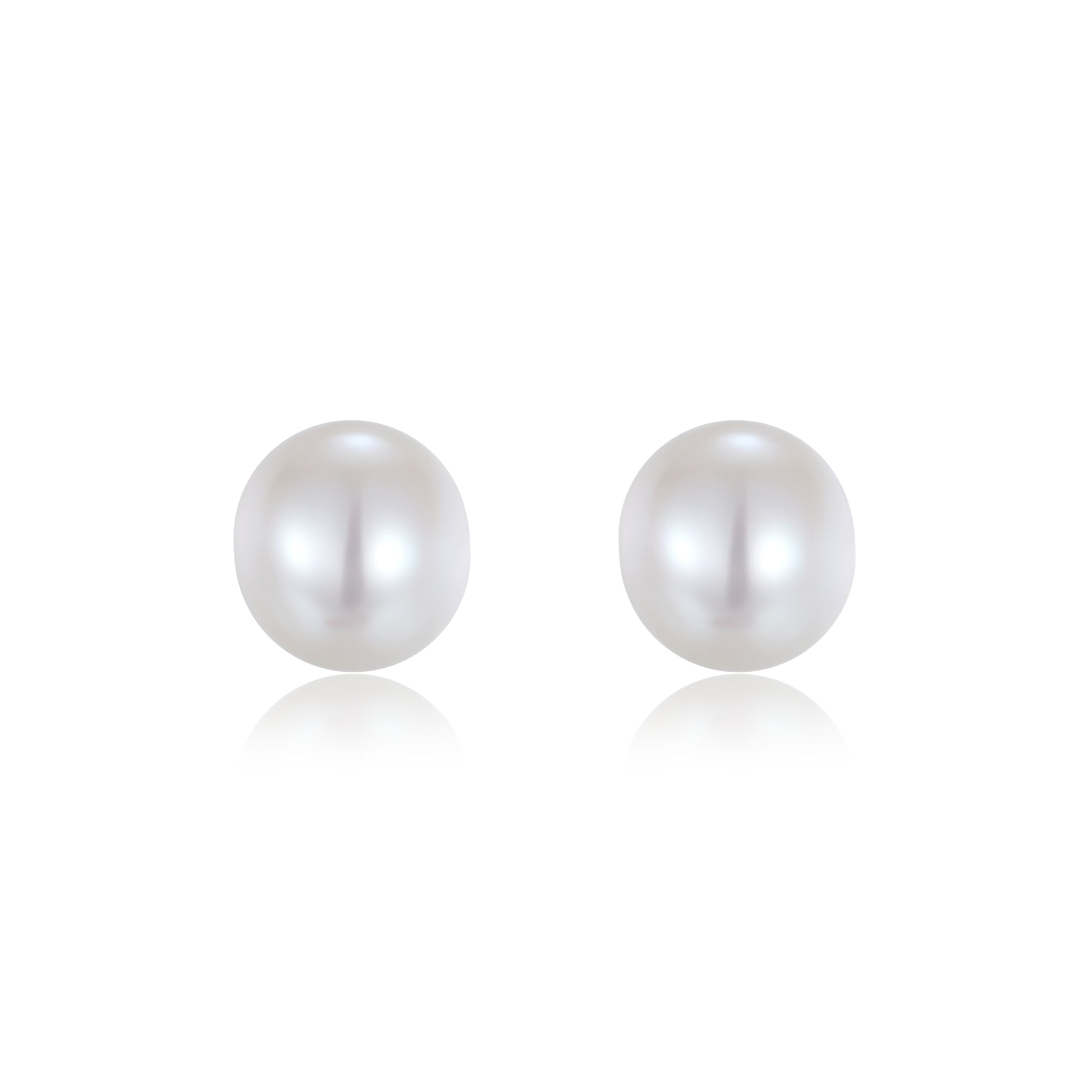 Aurora Akoya Pearl Stud Earrings by SUIHE Jewelry with 18k Gold Vermeil, timeless elegance and premium craftsmanship.