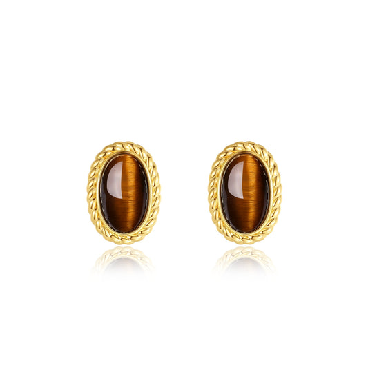 「Amber」 Earrings