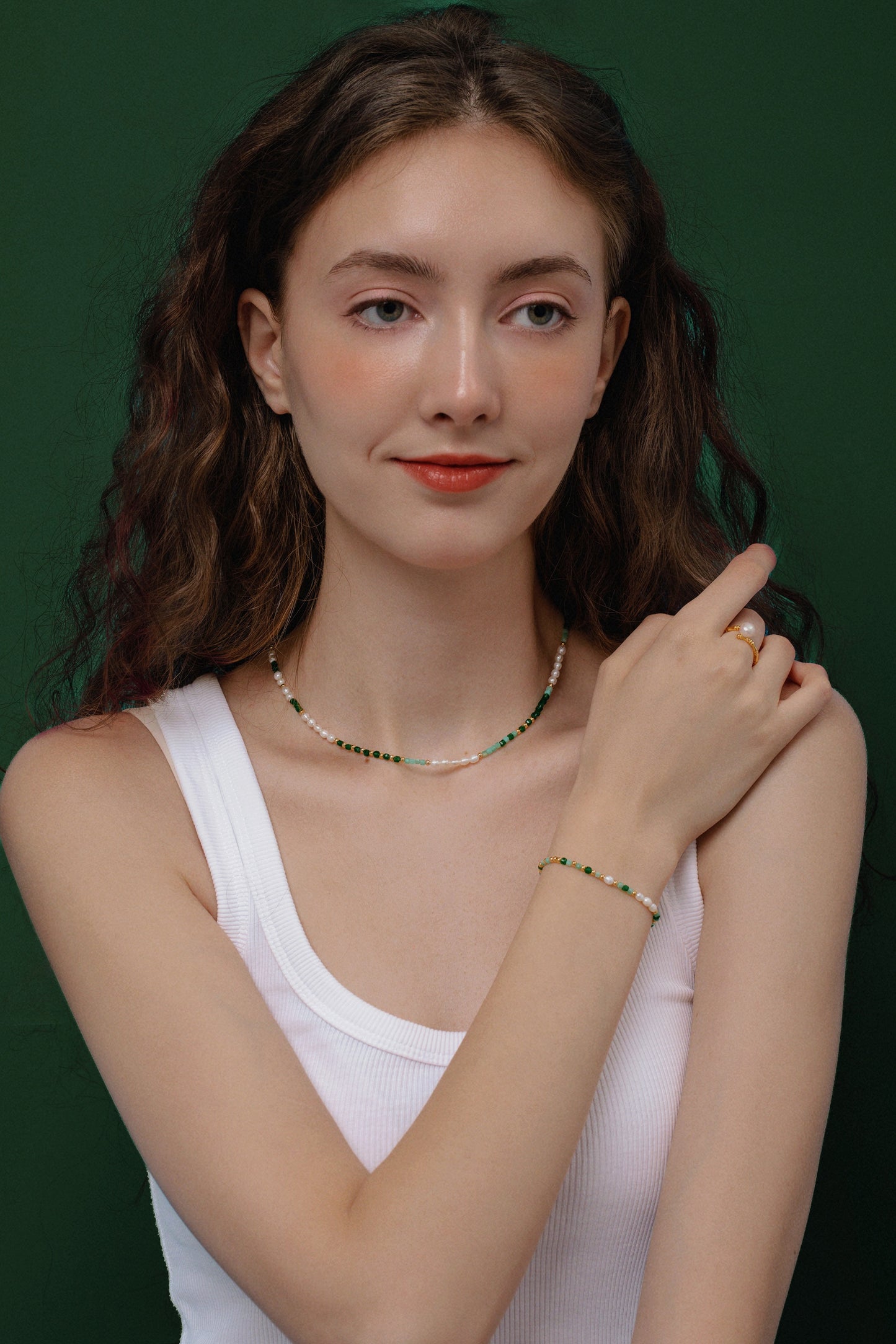 「Meadow Breeze」Natural Gemstone Bracelet