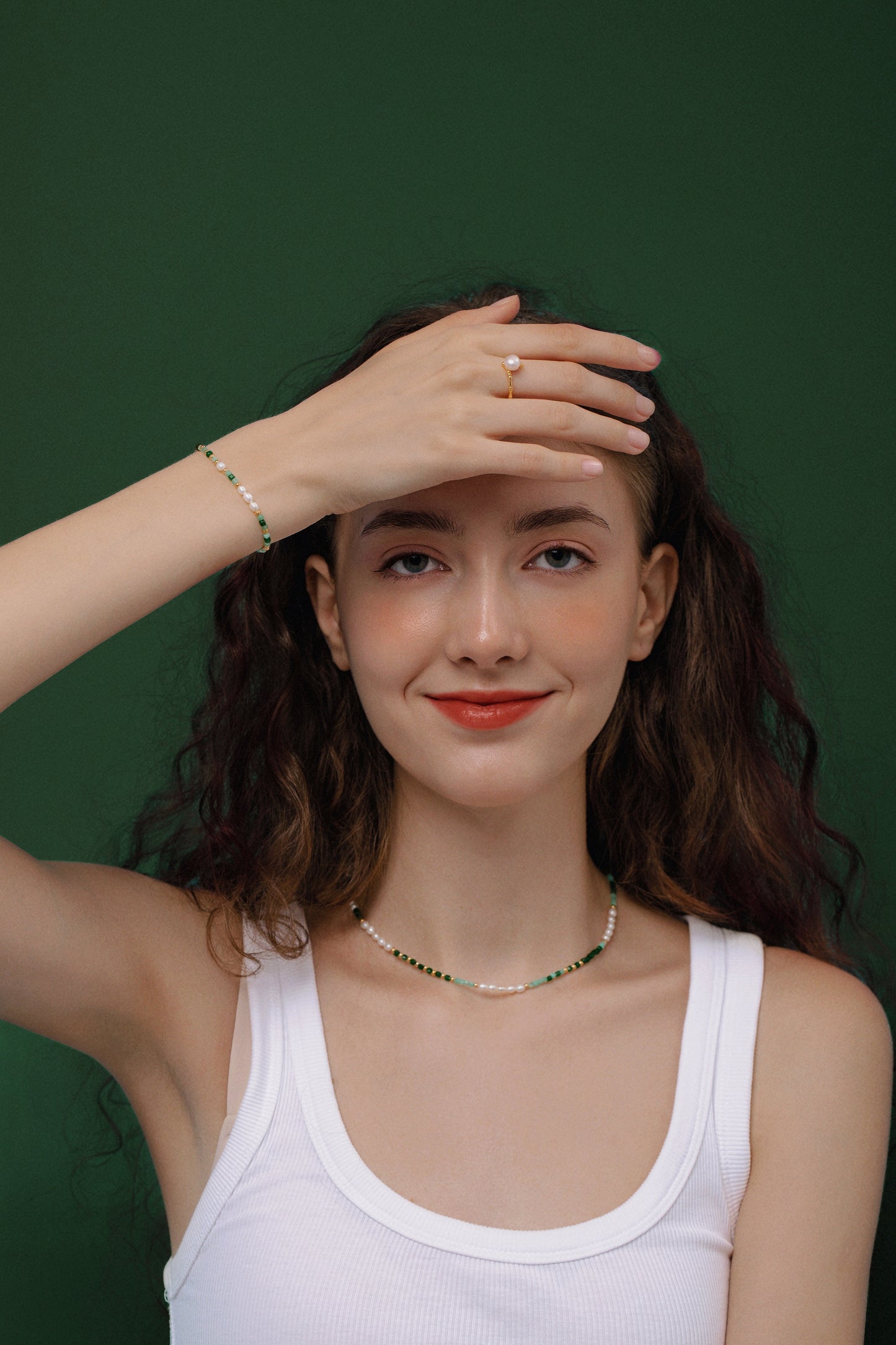「Meadow Breeze」Natural Gemstone Bracelet