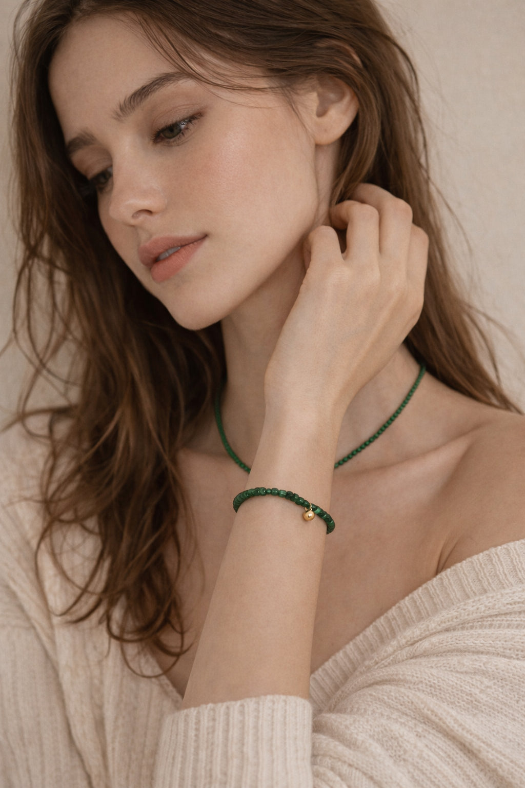 「Meadow Breeze」Natural Gemstone Bracelet