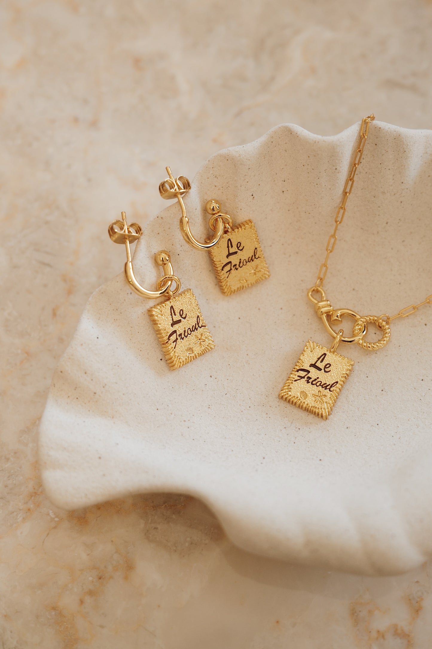 「Le Frioul」Pendant Earrings