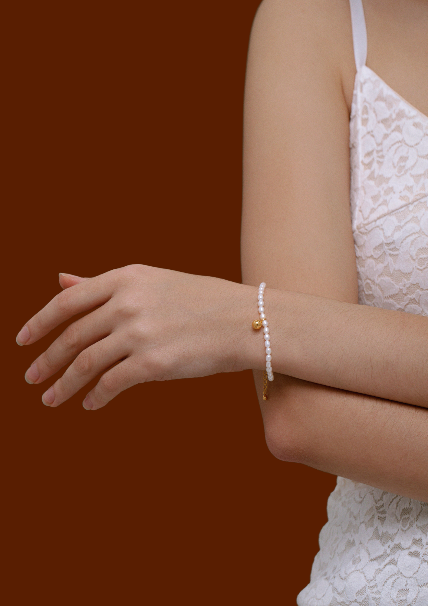 「Celestia」Freshwater Pearl Bracelet