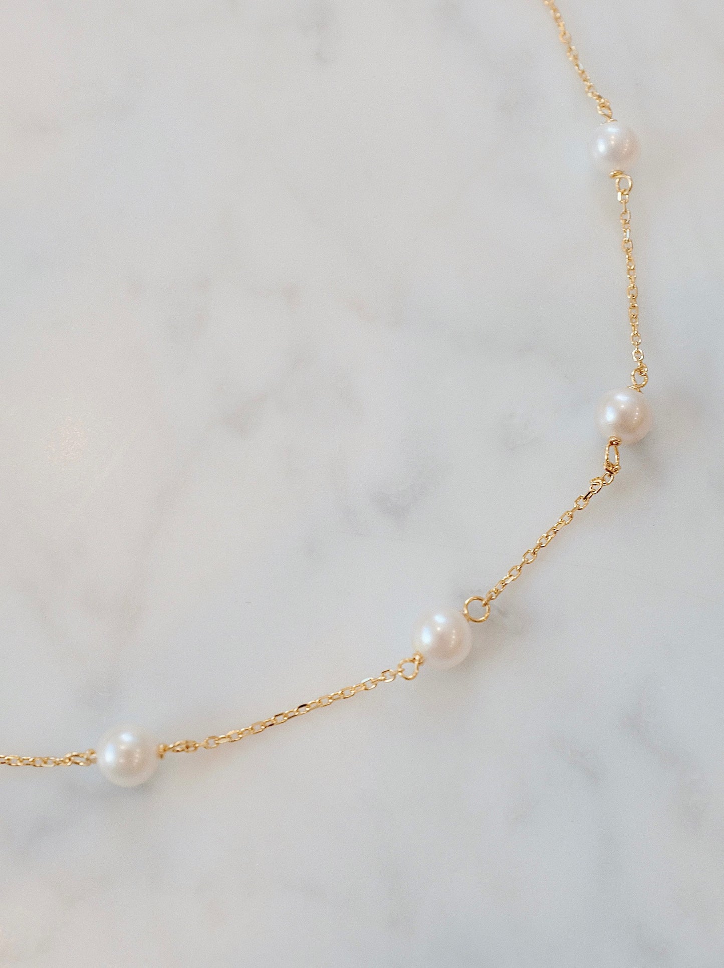 「Starry Night」Akoya Pearl Necklace