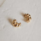 「Croissant」Stud Earrings