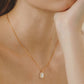 「Luna」 Mother-of-pearl Necklace