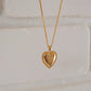 「Adore」Heart Charm Necklace