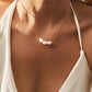 「Baroque Tears」Freshwater Baroque Pearl Necklace