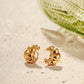 「Croissant」Stud Earrings