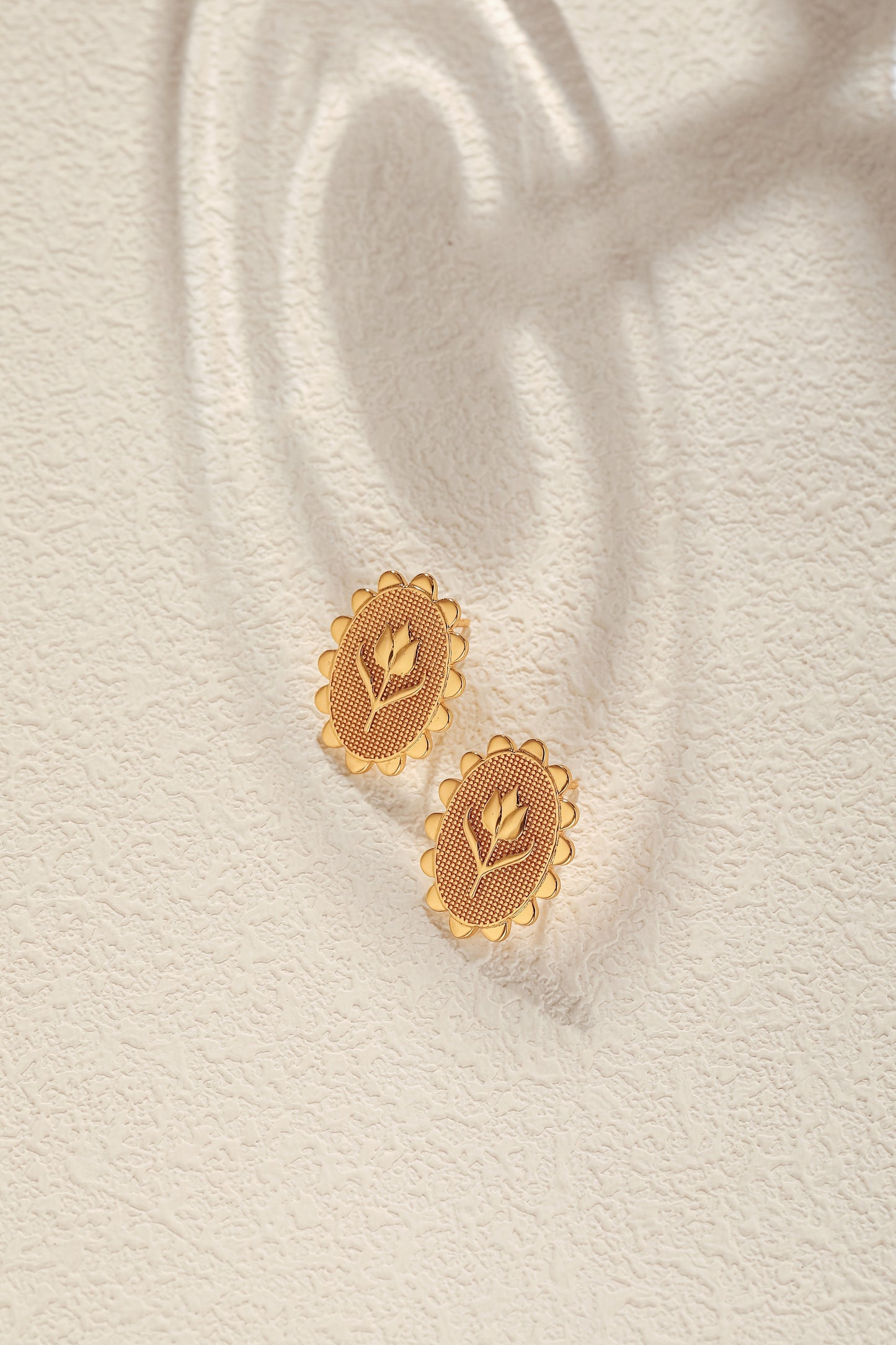 「Golden Tulip」Earrings