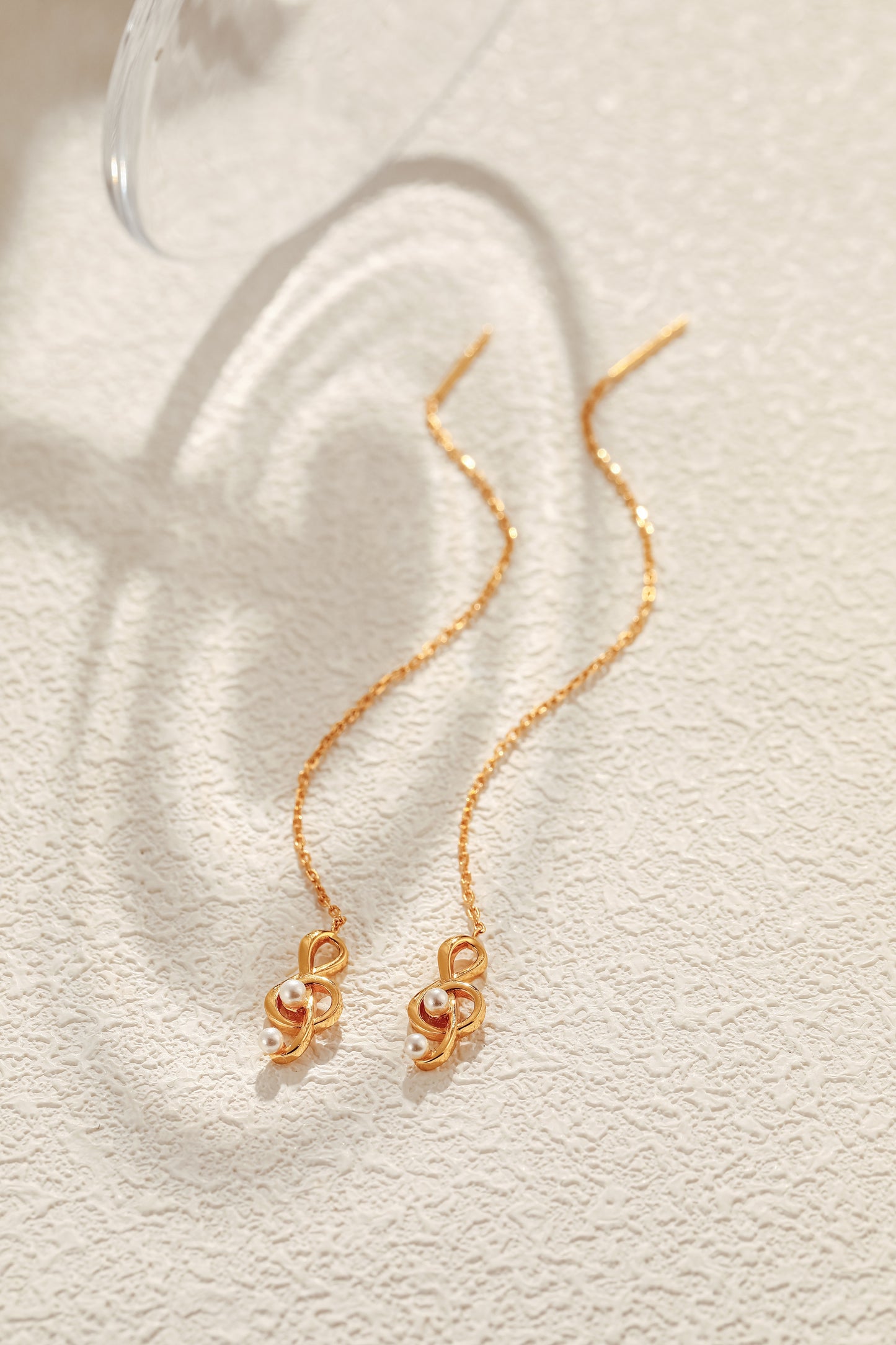 「Aria」Threader Earrings