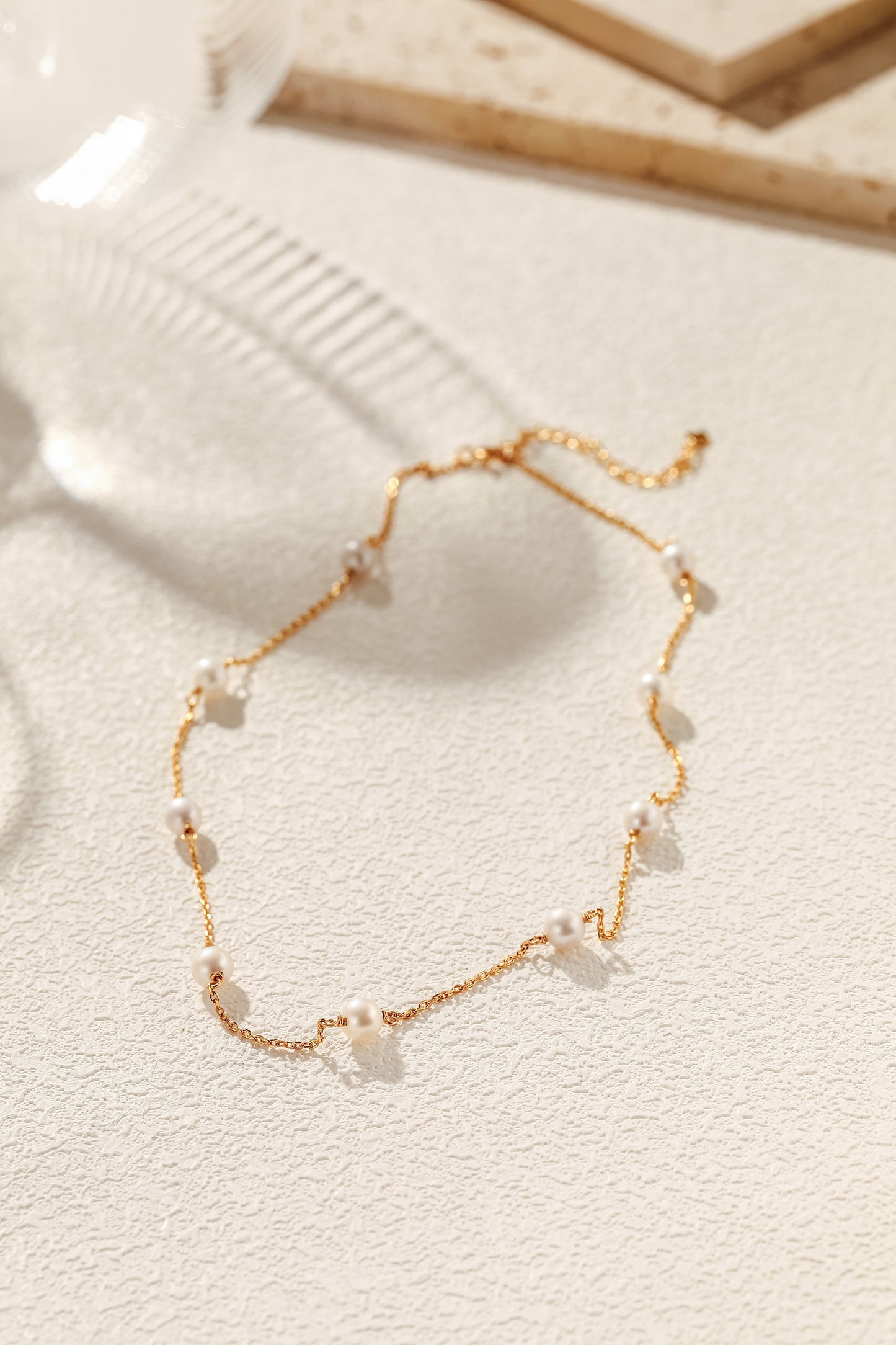 「Starry Night」Akoya Pearl Necklace