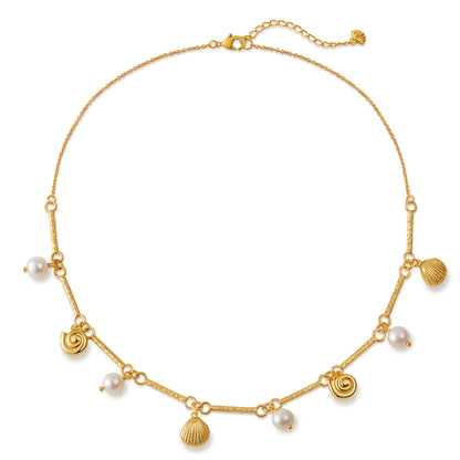 「Ocean Waltz」Mini Charm Necklace