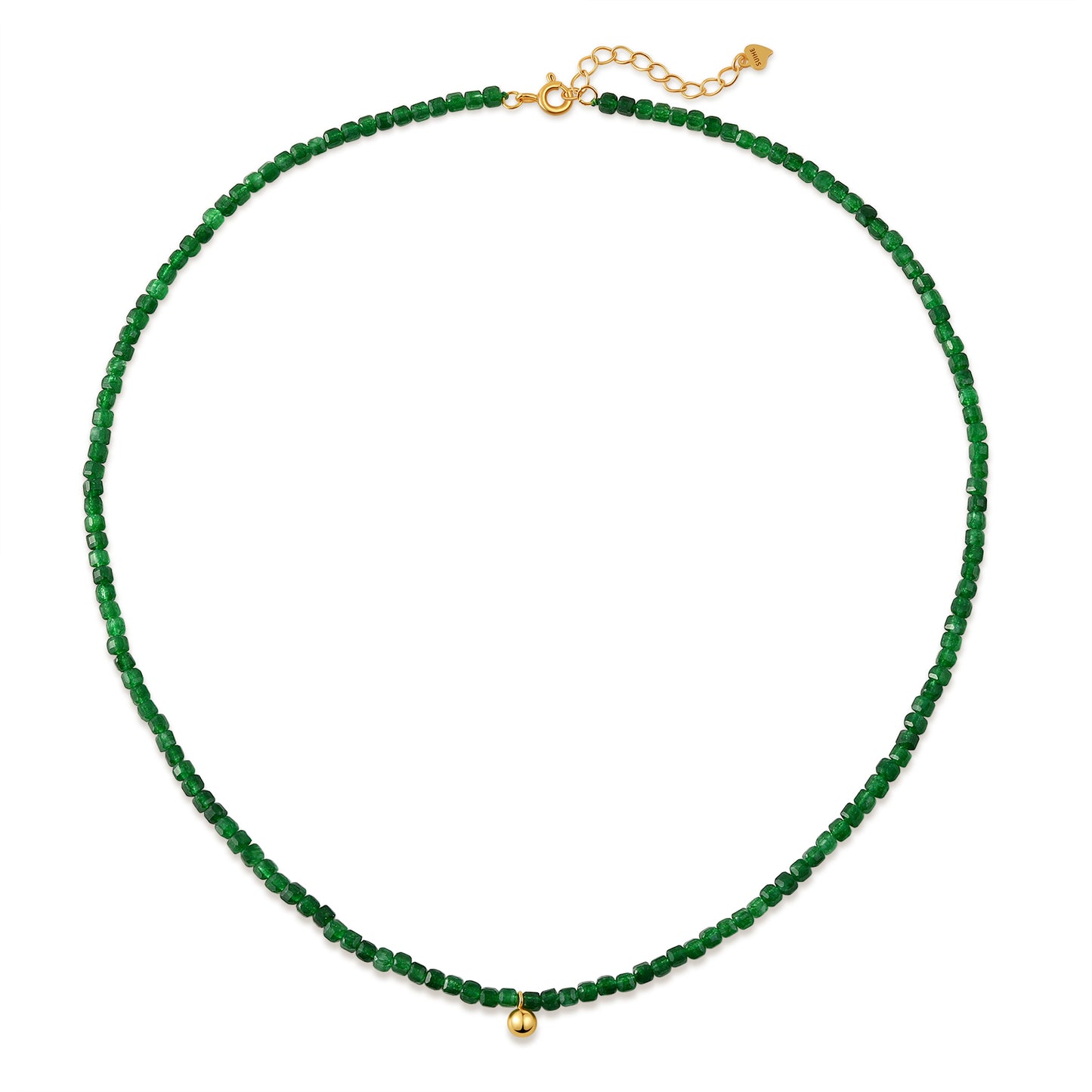 「Meadow Breeze」Natural Gemstone Necklace