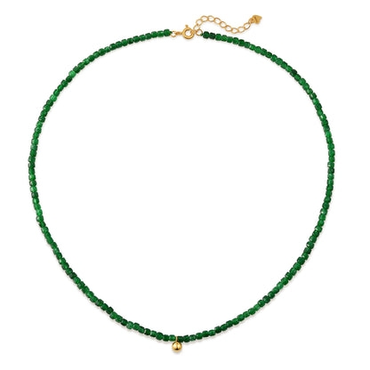 「Meadow Breeze」Natural Gemstone Necklace