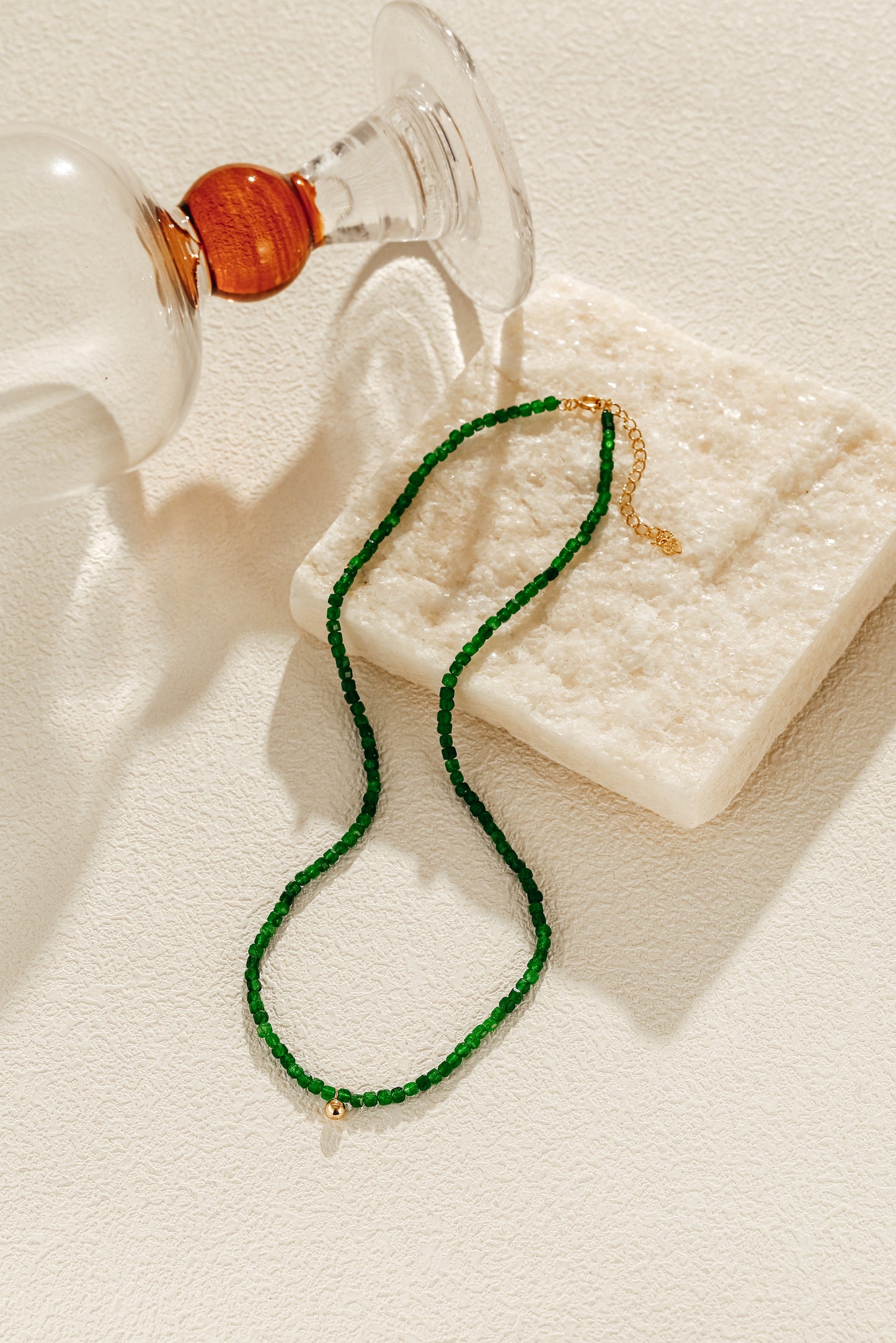 「Meadow Breeze」Natural Gemstone Necklace