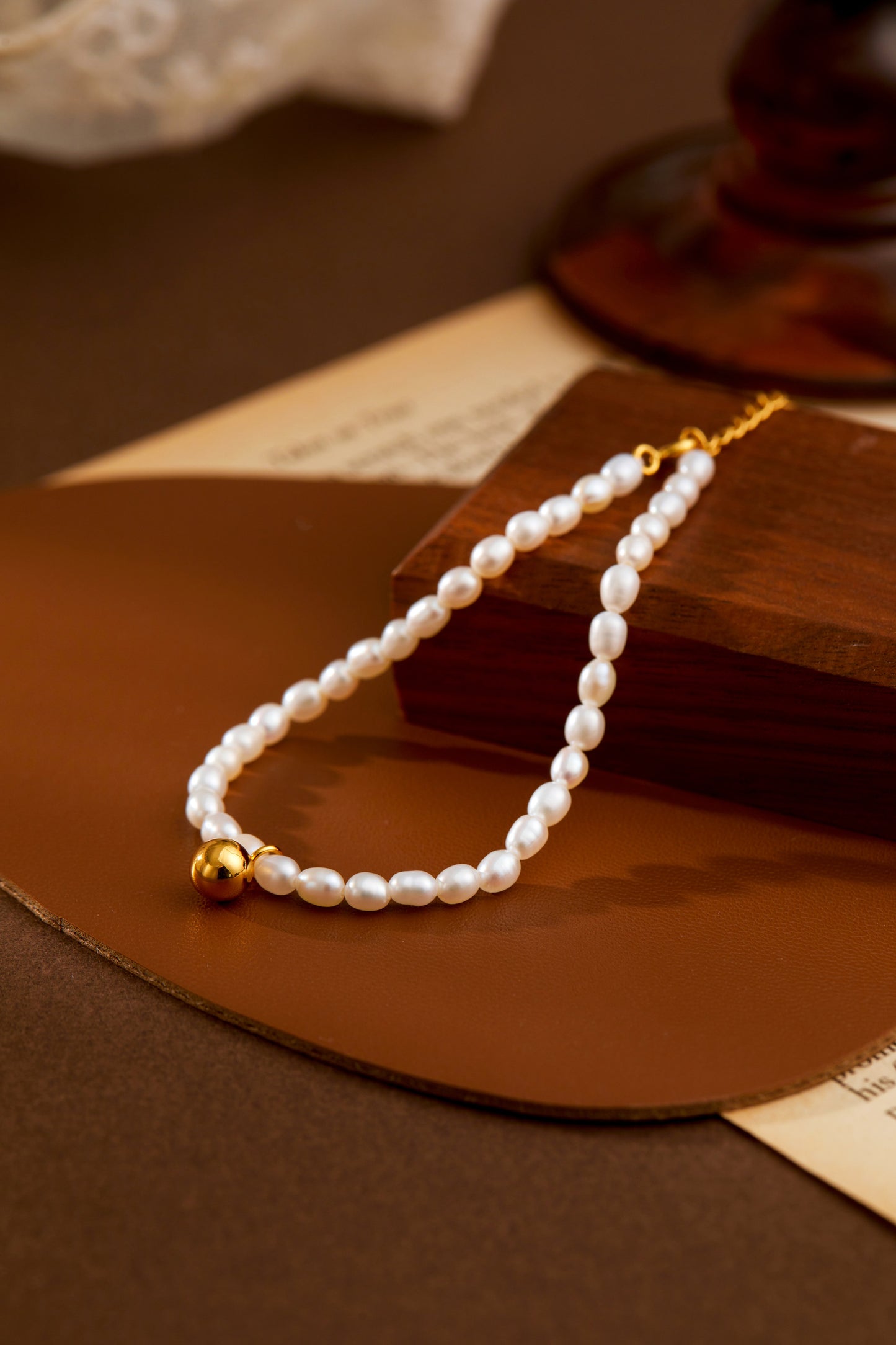 「Celestia」Freshwater Pearl Bracelet