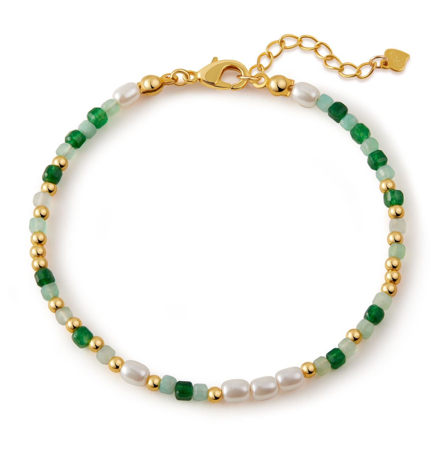 「Meadow Breeze」Natural Gemstone Bracelet