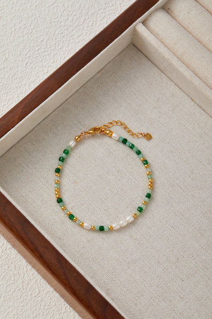「Meadow Breeze」Natural Gemstone Bracelet