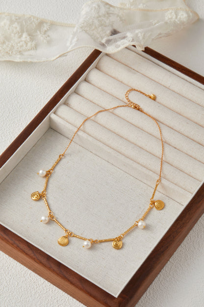 「Ocean Waltz」Mini Charm Necklace