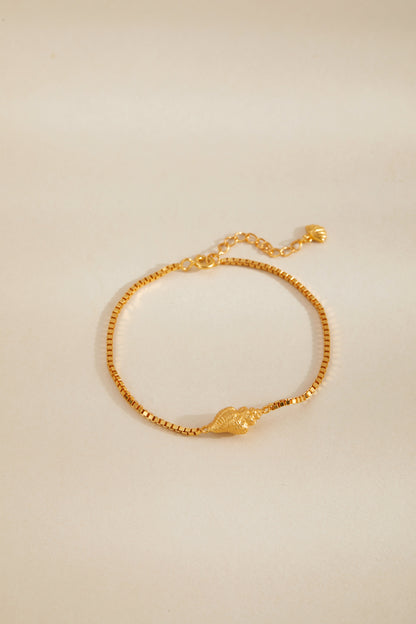 「Golden Conch」Bracelet