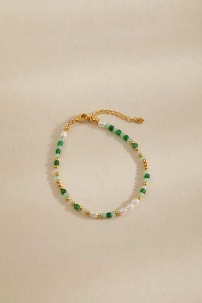 「Meadow Breeze」Natural Gemstone Bracelet