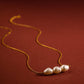 「Baroque Tears」Freshwater Baroque Pearl Necklace