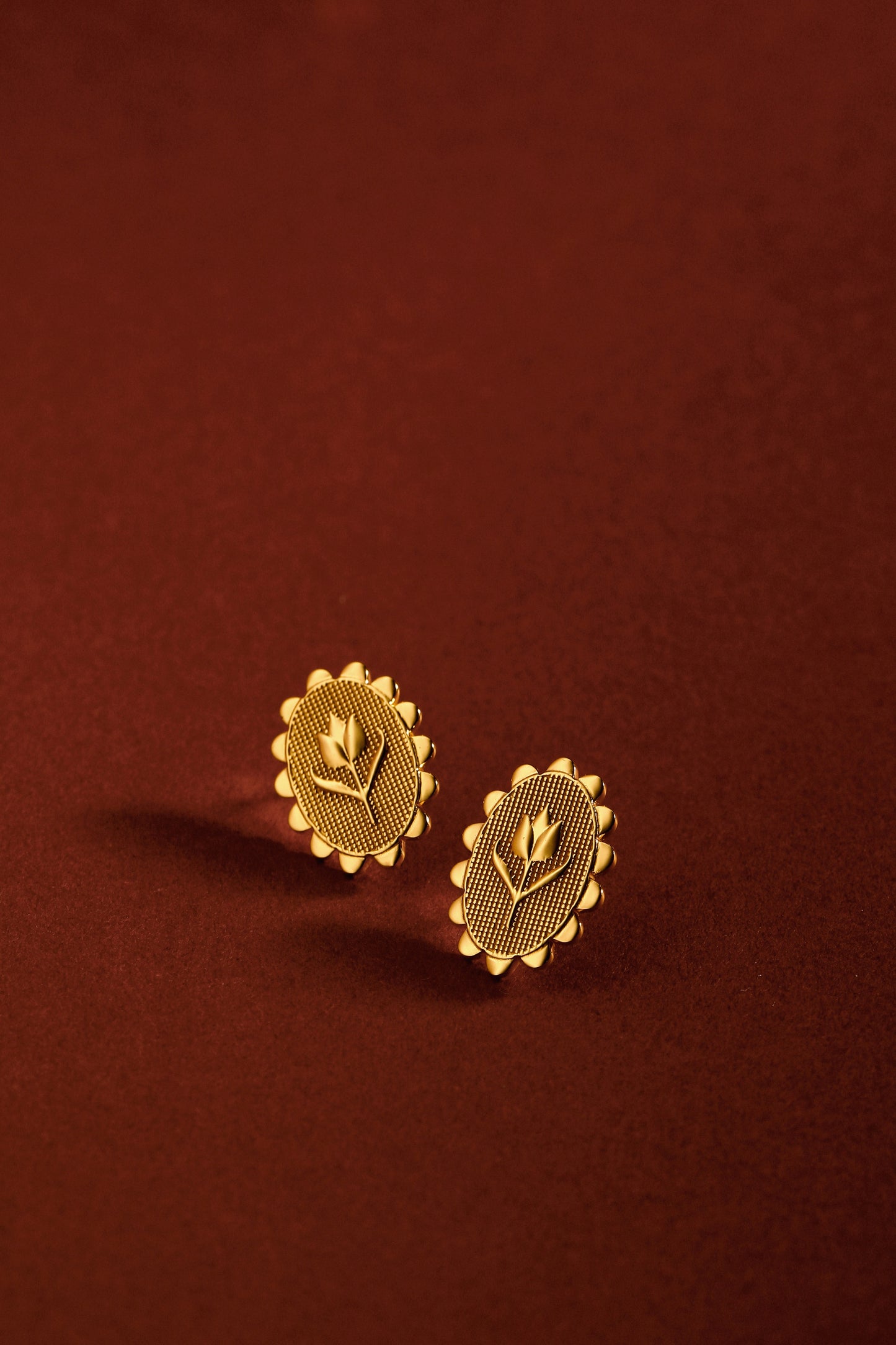 「Golden Tulip」Earrings