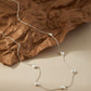 「Amour」Mini Charm Silver Necklace Alternating