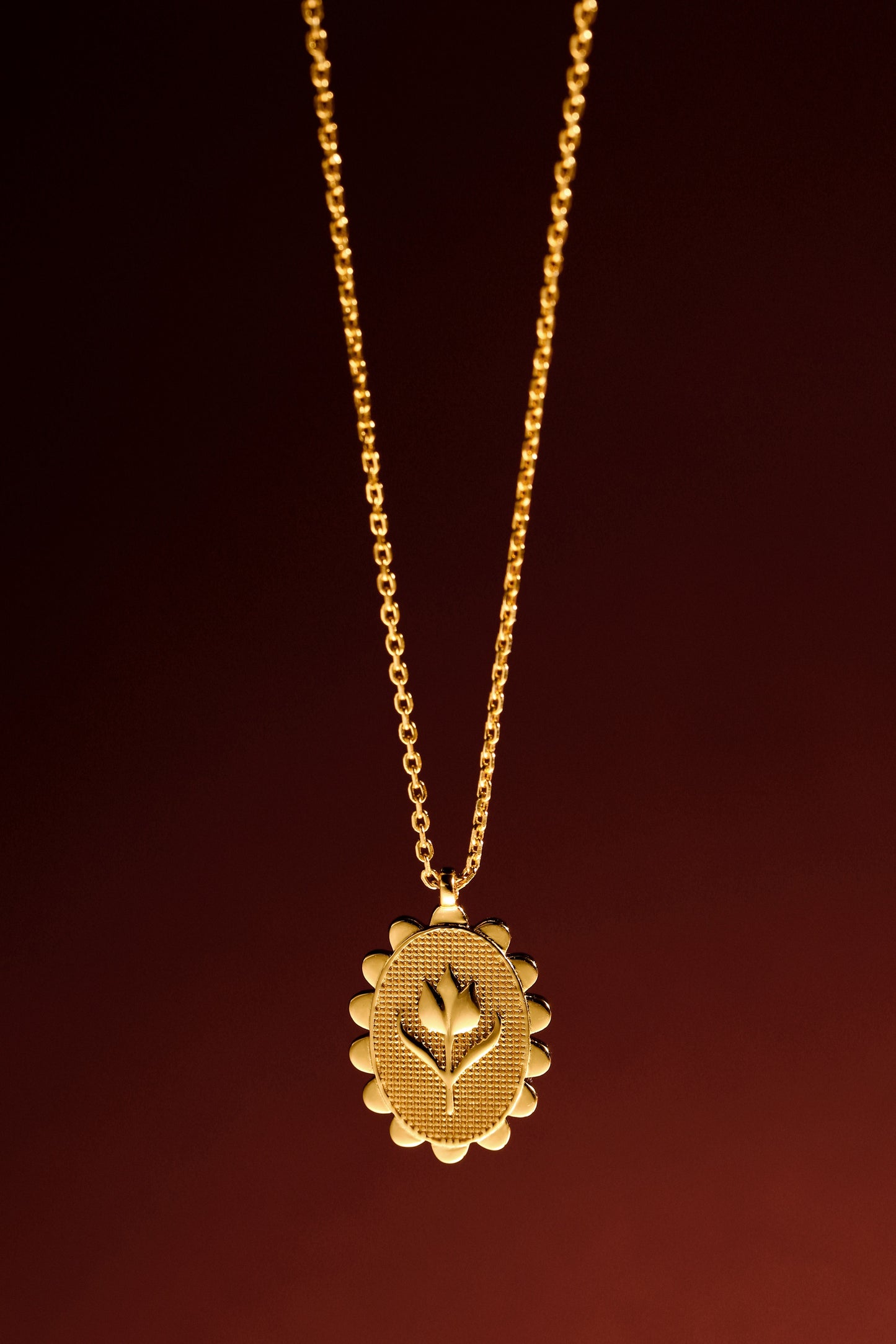 「Golden Tulip」Necklace