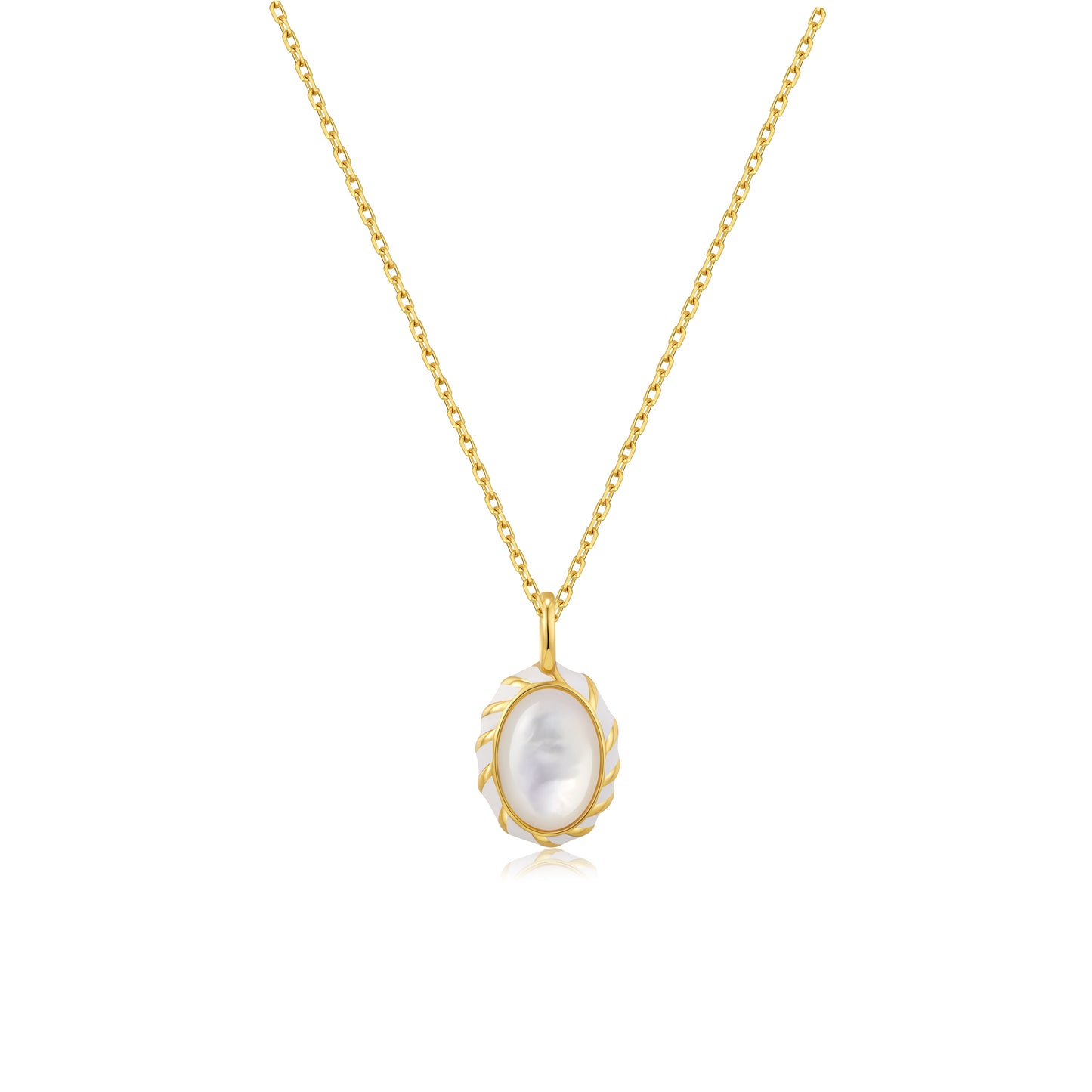 「Luna」 Mother-of-pearl Necklace