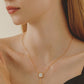 「Allure」Mother-Of-Pearl with Pearl Drop Necklace