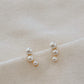 「Flare」Freshwater Pearl Earrings