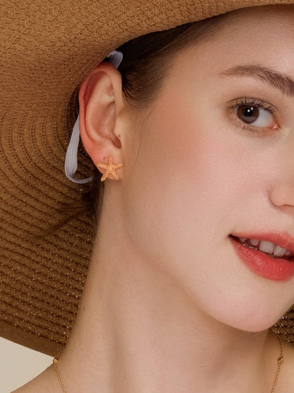 「Starfish」Stud Earrings