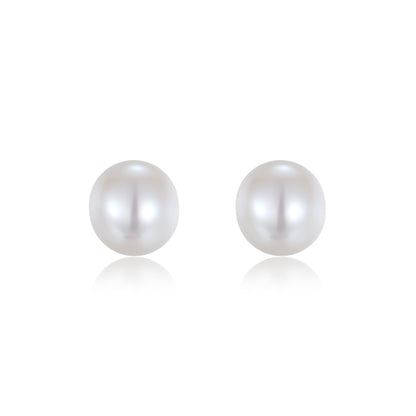 Aurora Akoya Pearl Stud Earrings by SUIHE Jewelry with 18k Gold Vermeil, timeless elegance and premium craftsmanship.