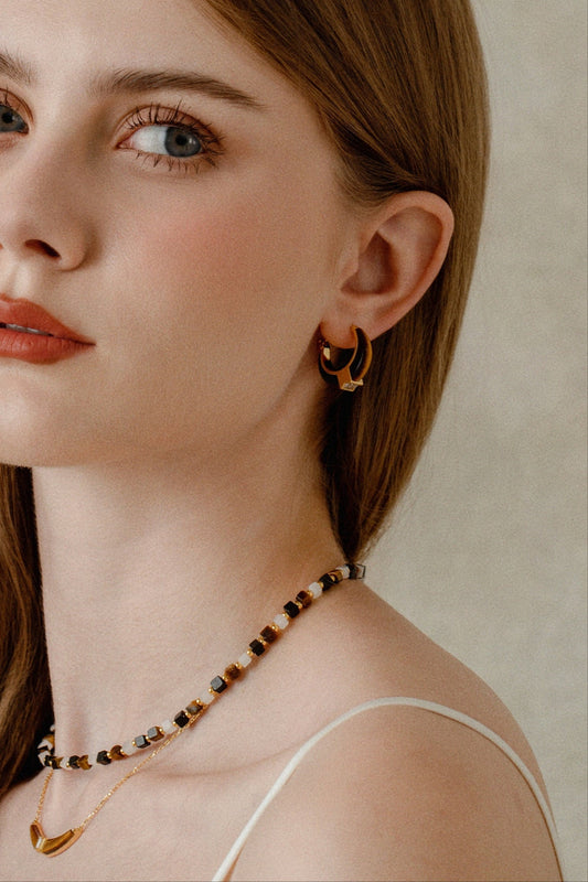 「Halo」Hoop Earrings