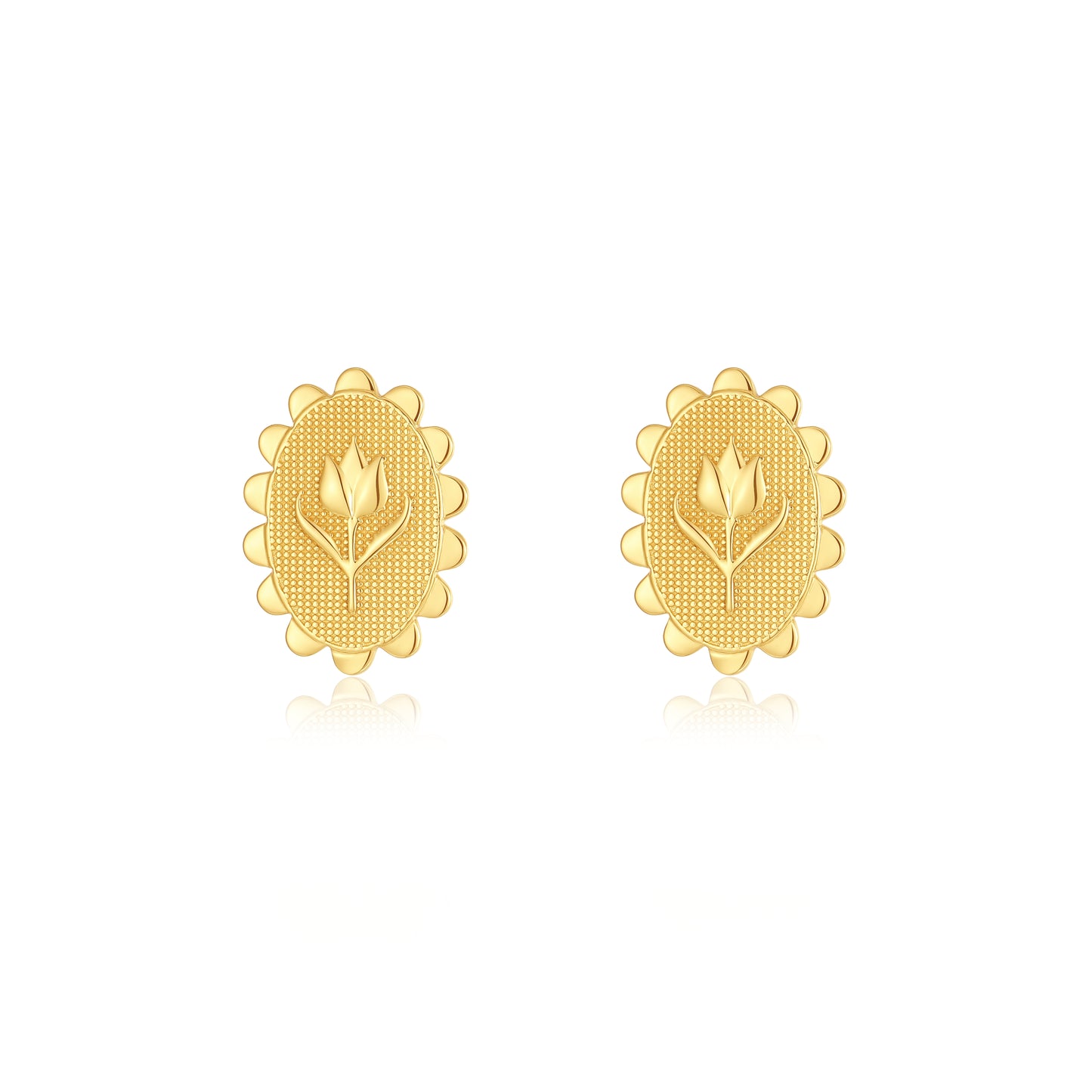 「Golden Tulip」Earrings