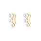 「Flare」Freshwater Pearl Earrings