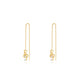 「Aria」Threader Earrings