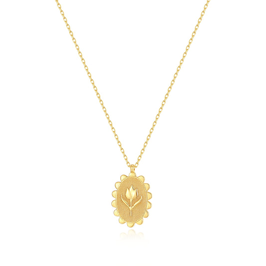 「Golden Tulip」Necklace