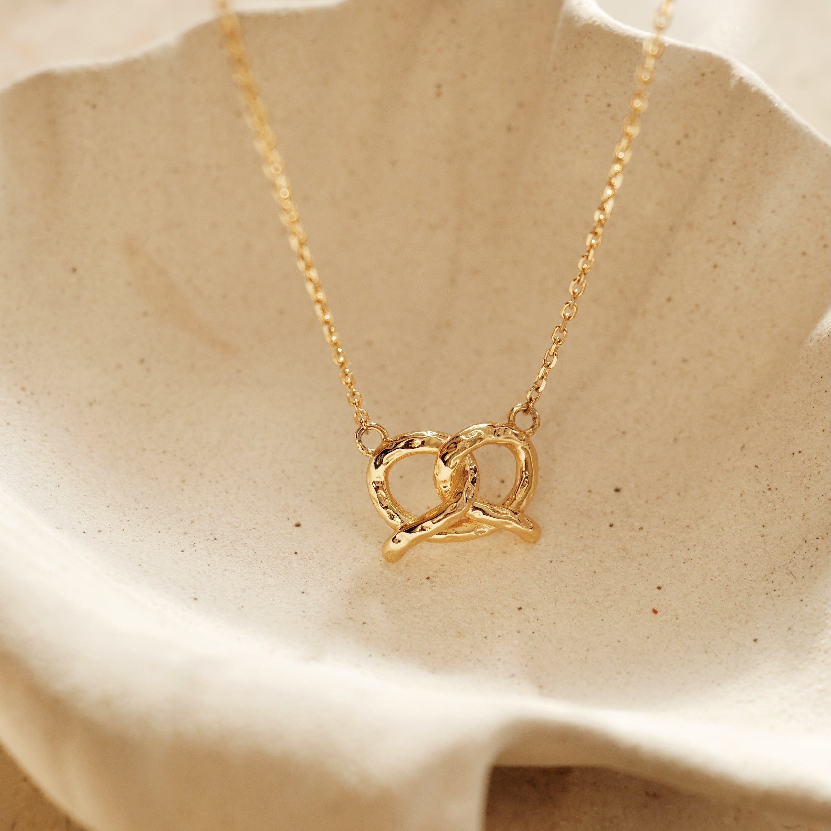 アクセサリー NEEDIS K18 Yellow Gold Necklace 50cm Solid 14k Yellow Gold Filled Byzantine Necklace (6 mm, 18 inch