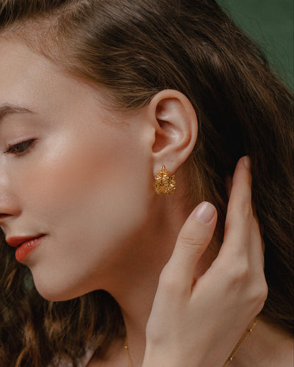 「Gleam」 Hoop Earrings